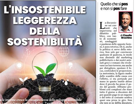 Il Settimanale Di Pmi It L Insostenibile Leggerezza Della