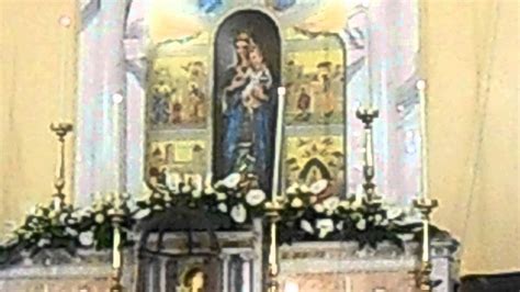 Chiusura Del Simulacro Della Madonna Delle Grazie Carruba Fraz Di