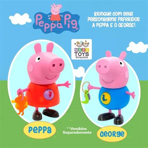 Boneco George Atividades A Peppa Pig Elka R 66 Em Campo Limpo