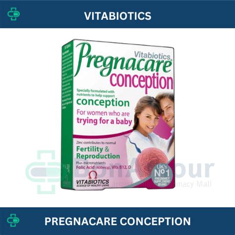 Buy VITABIOTICS PREGNACARE CONCEPTION X 30 TABLETS