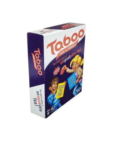 Hasbro Tabu Familien Edition Partyspiel E4941100