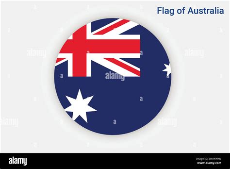 High Detailed Flag Of Australia National Australia Flag Oceania D