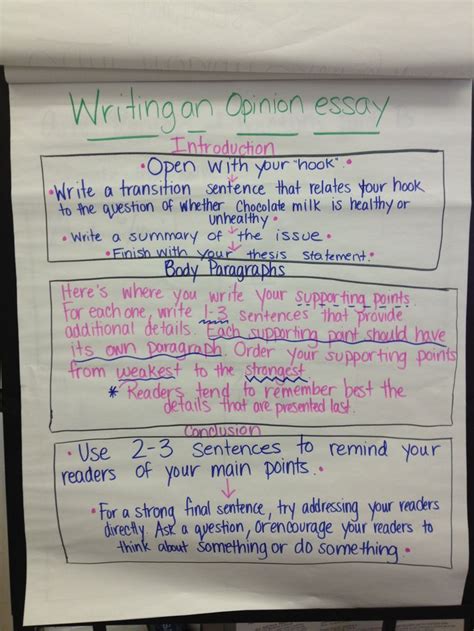 Essay Writing For 5th Grade