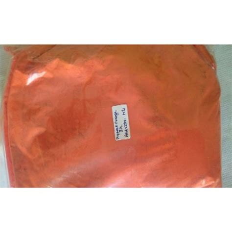 Orange Organic Pigment Packaging Size 25 Kg To 1 Ton Packaging Type