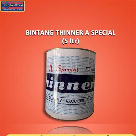 Jual Termurah Asli Bintang Thinner A Special Ltr Shopee Indonesia