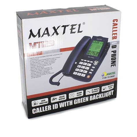 Telefone Fio Maxtel Bina Grande Shopee Brasil