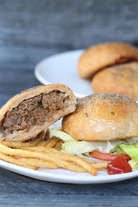 Paleo Loaded Burger Stuffed Buns