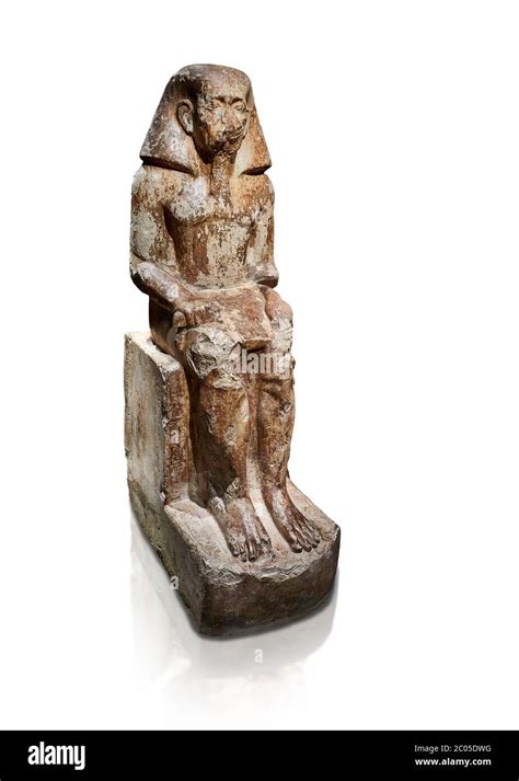 Ancient Egyptian Statue Of Wahka Son Of Neferhoptep Middle Kingdom