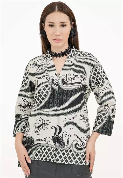 Jual Batik Solo Batik Solo Asa Kimono Outer M2 Original 2024 ZALORA