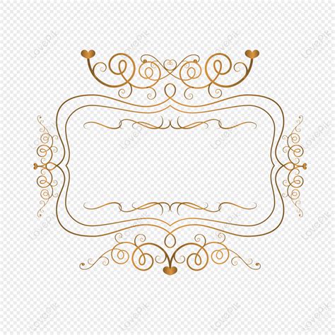 Fancy Border Vector Png