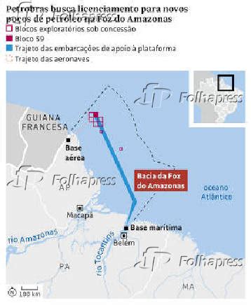 Folhapress Artes Petrobras busca licenciamento para novos poços de