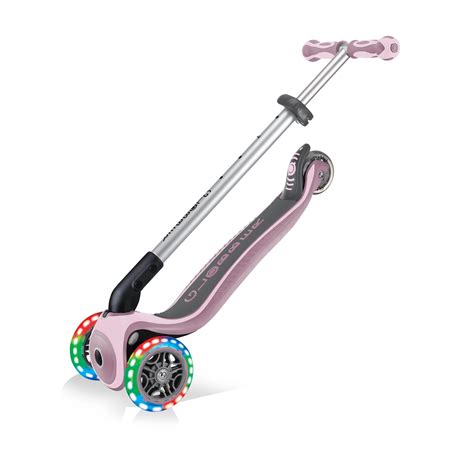 Trottinette Primo Foldable Premium Lights Vieux Rose De Globber