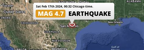 The complete San Antonio, Texas earthquake report (up-to-date 2024).