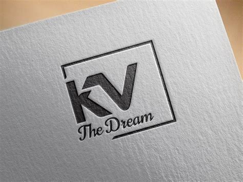 KV LOGO DESIGN by Ataur Rahman on Dribbble