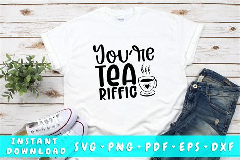 Youre Tea Riffic Svg By Lemonstudiocreations Thehungryjpeg