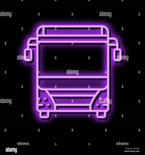 Bus Transport Vehicle Color Icon Vector Illustration Stock Vector Image And Art Alamy