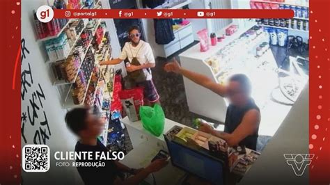 V Deo G Em Minuto Santos Criminoso Se Passa Por Cliente Saca