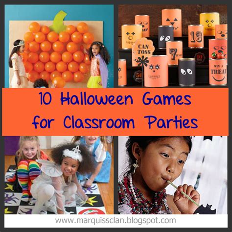 Living With Three Hobbits And A Giant Halloween Games For The Classroom