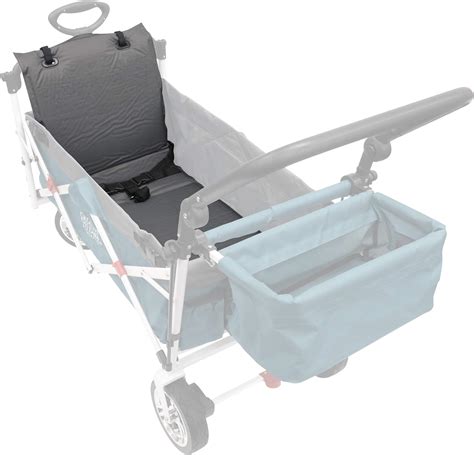 Creative Outdoor Self-Inflating Padded Seat Cushion with Backrest for Push Pull Wagons - Walmart.com