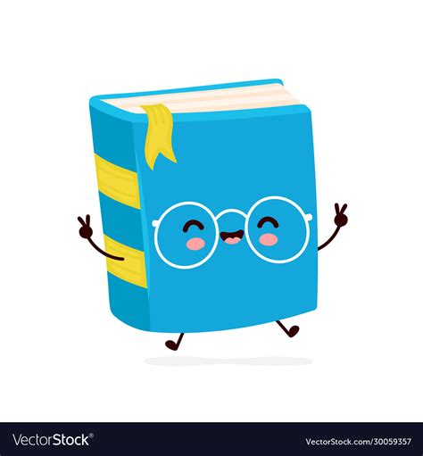 Happy Book Clipart