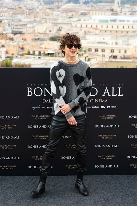 Timoth E Chalamet In Rome November In Timothee