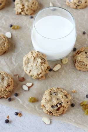 Flourless Peanut Butter Trail Mix Cookies Cook Nourish Bliss