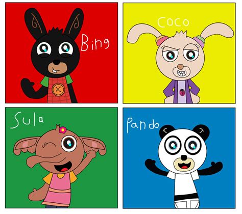 Bing And Friends By Michaeltoon On Deviantart