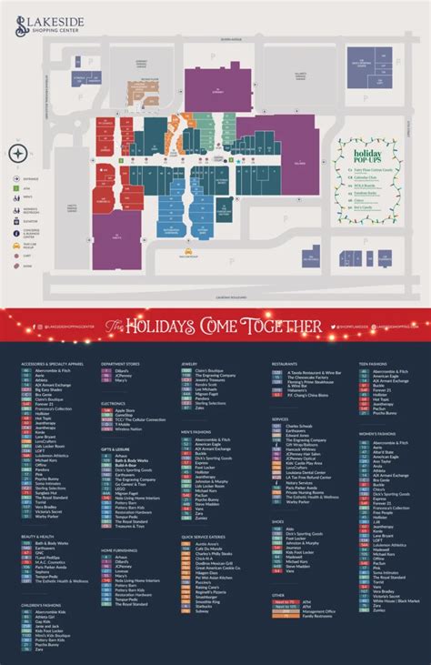Grand Prairie Premium Outlets Mall Map All Maps