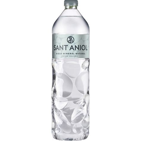 Natural still mineral water bottle 1,5 l · SANT ANIOL · Supermercado El ...