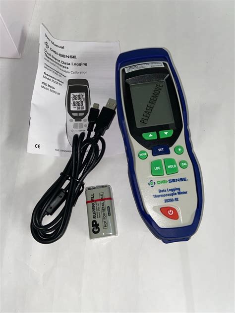 Digi Sense 20250 92 Dual Input Data Logging Thermocouple Thermometer