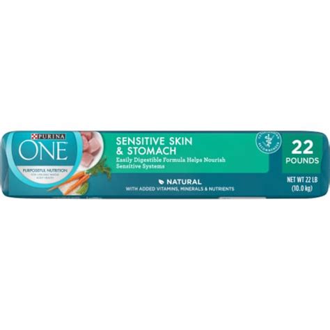 Purina ONE® Sensitive Skin and Stomach Dry Adult Cat Food, 22 lb - Kroger