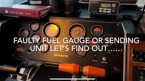 Boat Fuel Gauge Troubleshooting YouTube