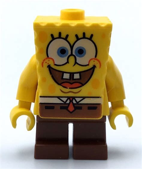 Lego Spongebob Squarepants Minifigure I M Ready Smile Figure