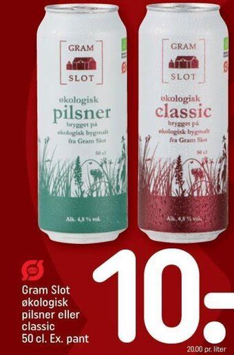 Gram Slot Kologisk Pilsner Eller Classic Cl Ex Pant Tilbud Hos