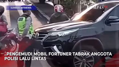 Polri Kantongi Identitas Pengemudi Fortuner Yang Viral Karena Disebut