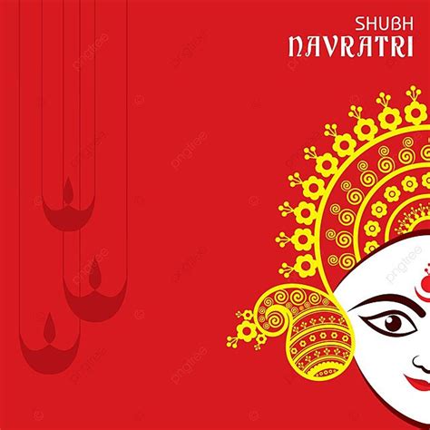 Illustration Of Happy Navratri Greeting Stock Vector Navratri Dandia