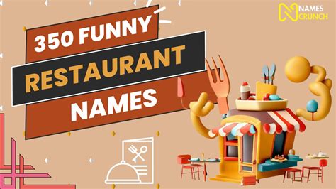 250+ Funny Restaurant Names That Aren't Yet Taken - Names Crunch