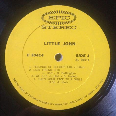 Little John – Little John (1971, Vinyl) - Discogs