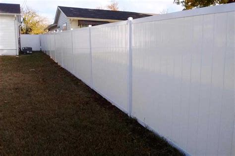 8 Ft Vinyl And Metal Privacy Fence Panels Diy Kits Fencetrac