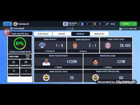 Soccer Manager Fenerbahce Kar Yer M Ve Kolay Kolay
