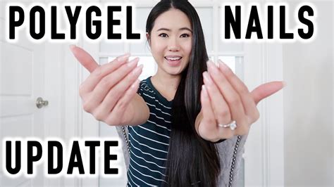 How Long Does Polygel Last An Update On My Modelones Nails Review Youtube