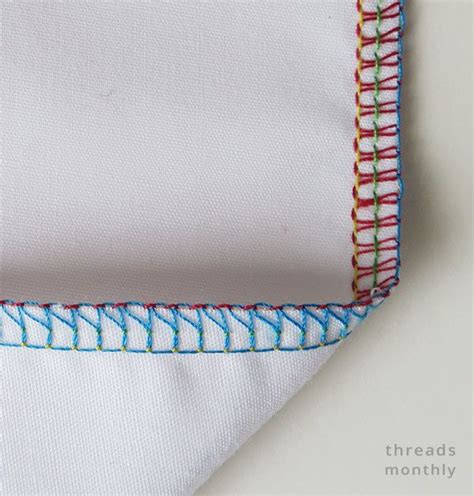 Serger Overlocker Stitches Explained For Beginners Sewing Tutorial