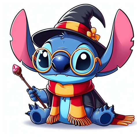 Stitch Potter In 2024 Lilo And Stitch Characters Lilo And Stitch