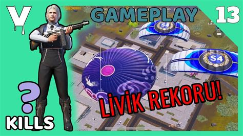 Livik Kill Rekoru Pubg Mobile Youtube