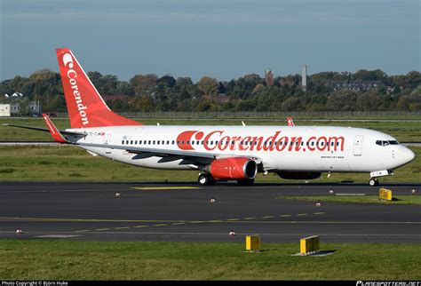 TC TJM Corendon Airlines Boeing 737 8Q8 WL Photo by Björn Huke ID