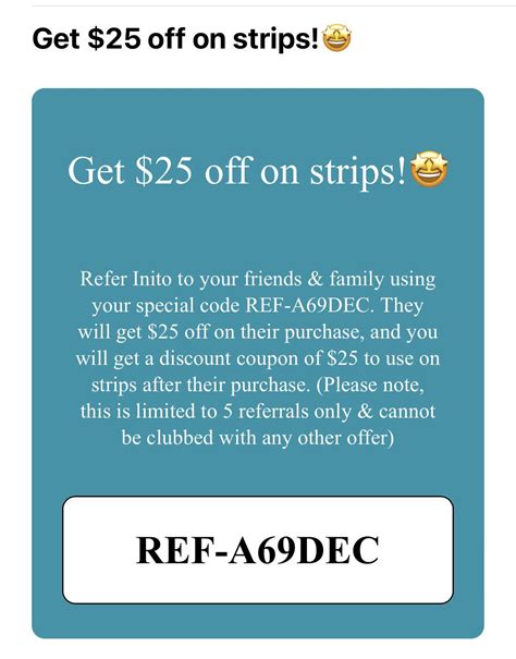 Referral Code Did Anyone Else Get One Rinito