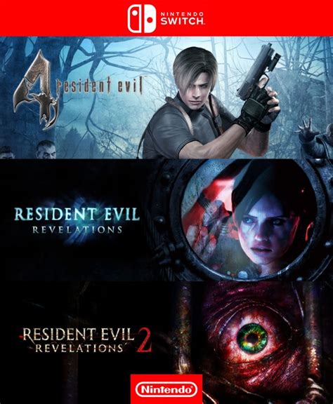 3 Juegos En 1 Resident Evil Revelations Mas Resident Evil Revelations 2