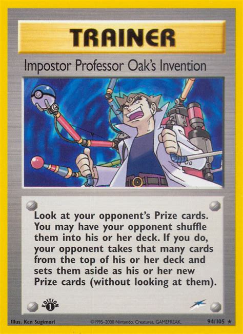 Impostor Professor Oak S Invention Neo Destiny N4 94 Formats