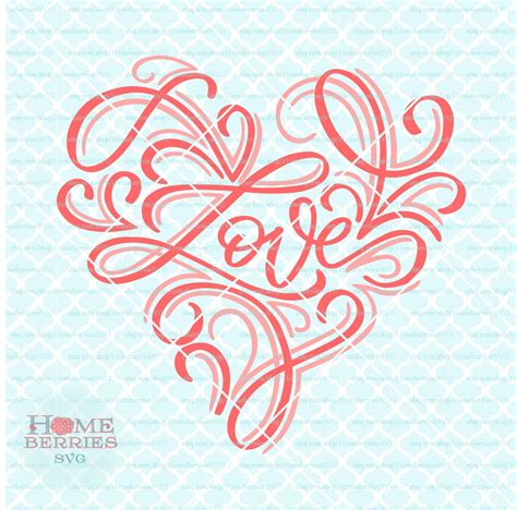 Valentines Day Svg Love Heart Svg Filigree Heart Svg Wedding Svg