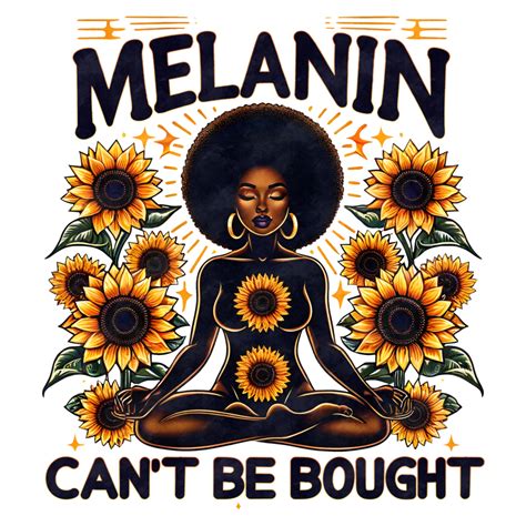 Melanin Black History Iron On Heat Transfers Creo Piece